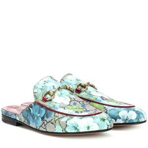 Gucci princetown bloom slippers